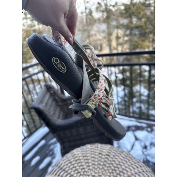 Chaco Women’s Sandals 9 ZX2 Classic Casual Slingback Outdoor Flat Water Teal - Picture 14 of 15